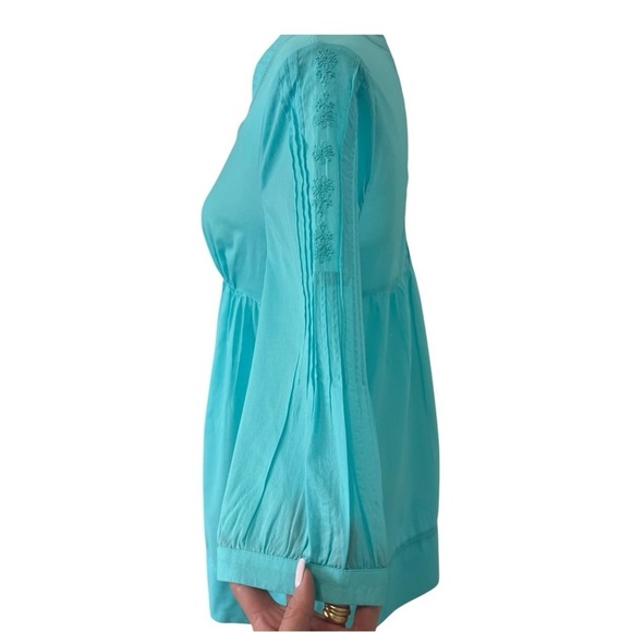 Lilly Pulitzer Babydoll Dress / Swim 
Cover Up - Blue Aqua - Size S - Picture 3 of 12